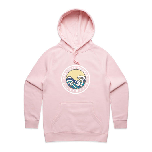 Lost Manly Woman's Hoodie Freshwater Custom Logo Edition