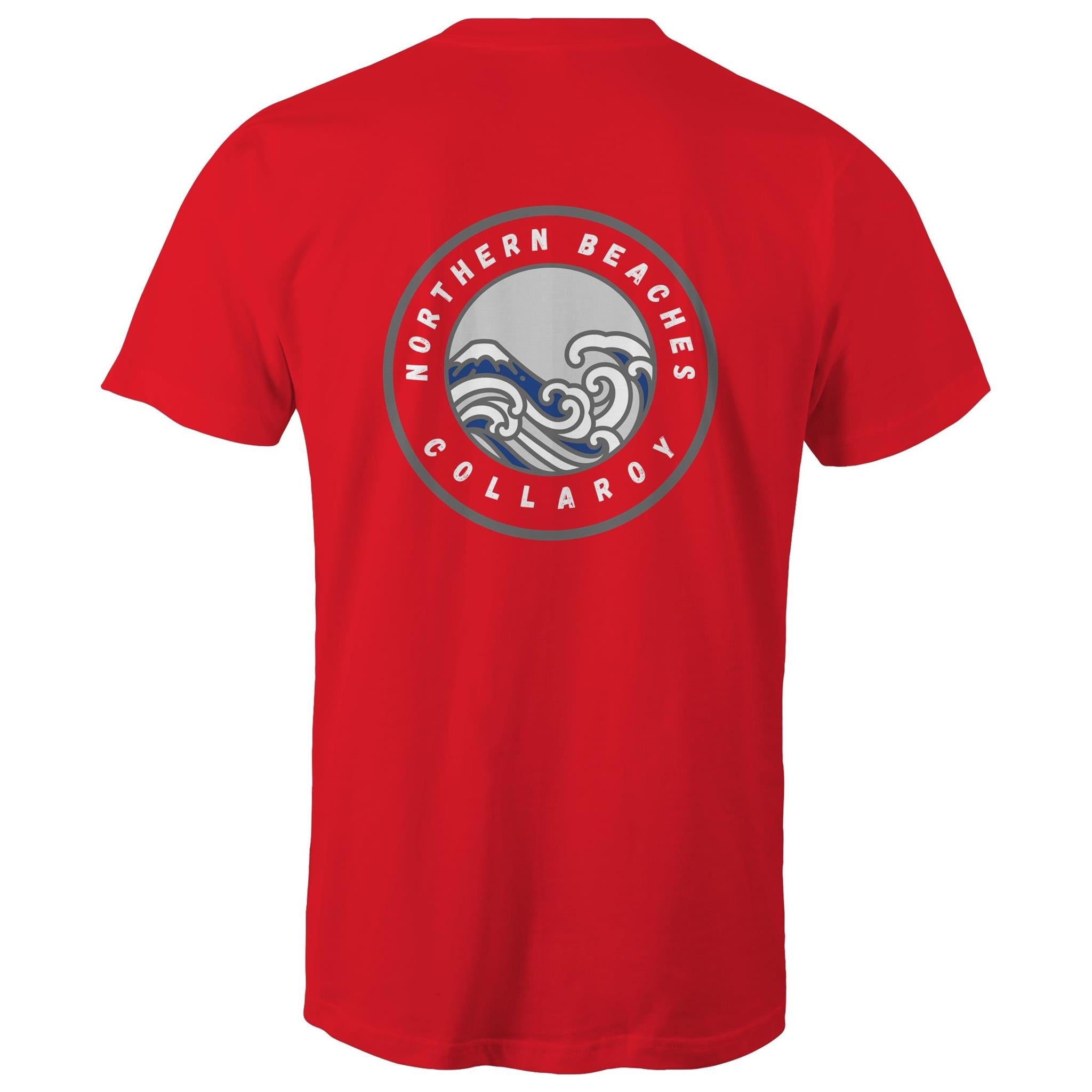 AS Colour Staple - Mens T-Shirt Northern Beaches Collaroy custom logo front and back Ogo Merch