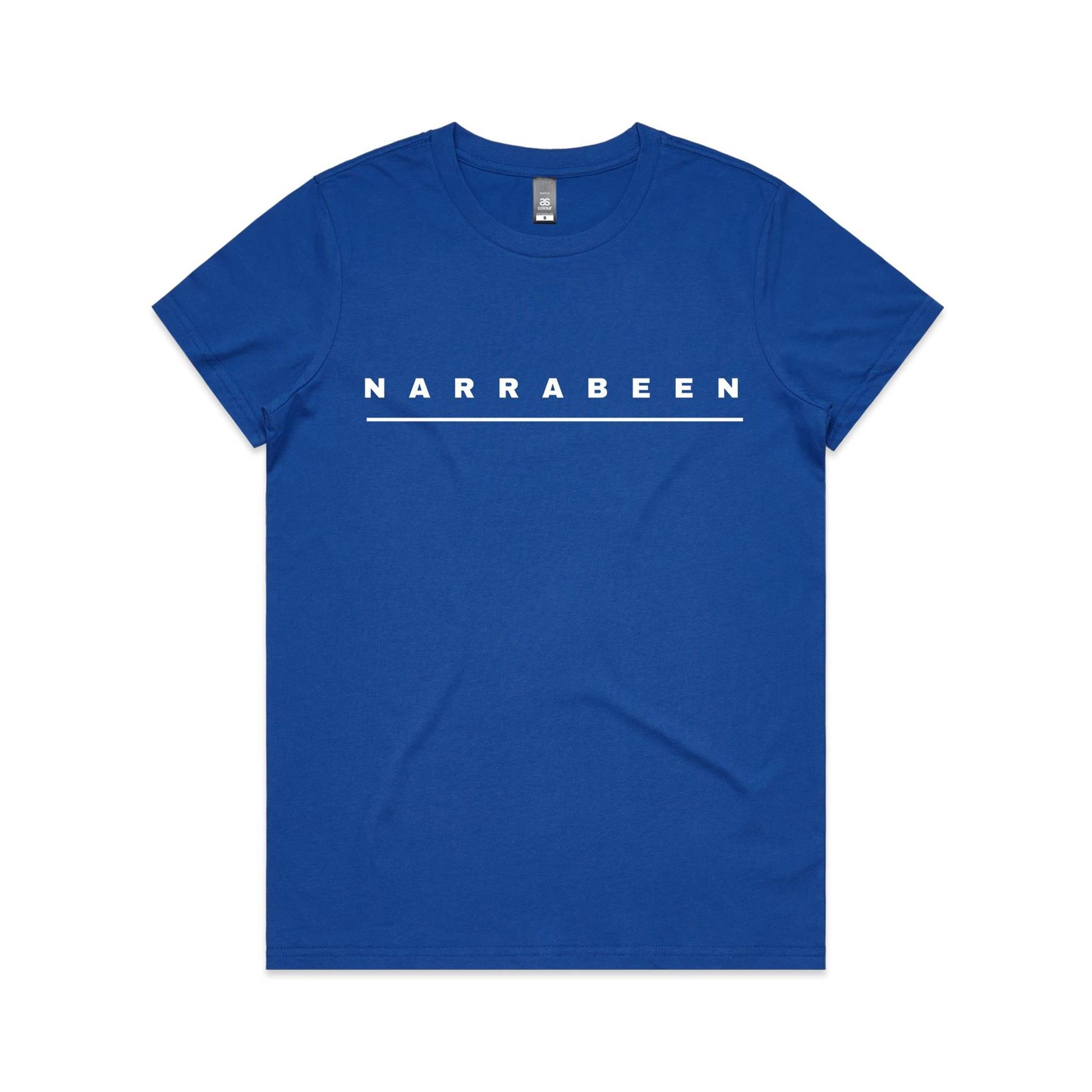 Lost Manly custom logo Narrabeen edition AS Colour Women's Maple Tee - Lost Manly Shop