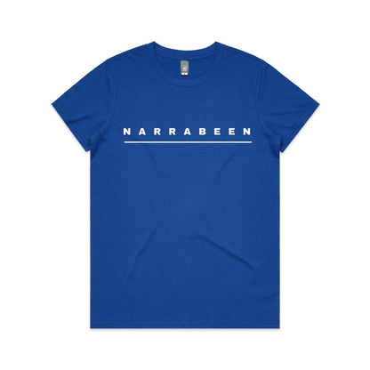 Lost Manly custom logo Narrabeen edition AS Colour Women's Maple Tee - Lost Manly Shop