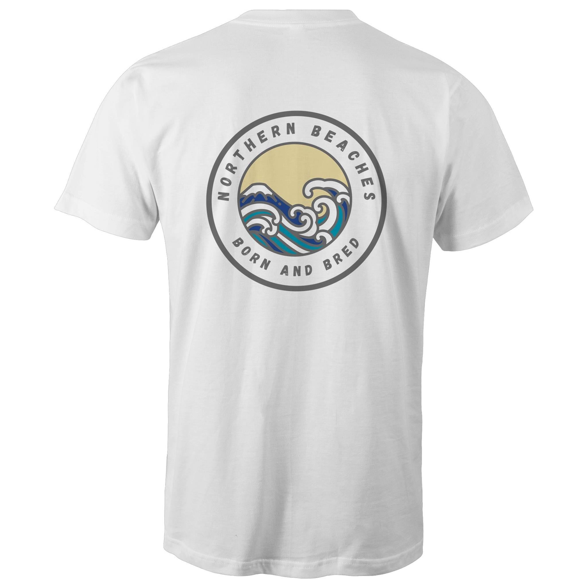 Born and Bred Northern Beaches Sydney Australia Printed Logo T-Shirt Ogo Merch