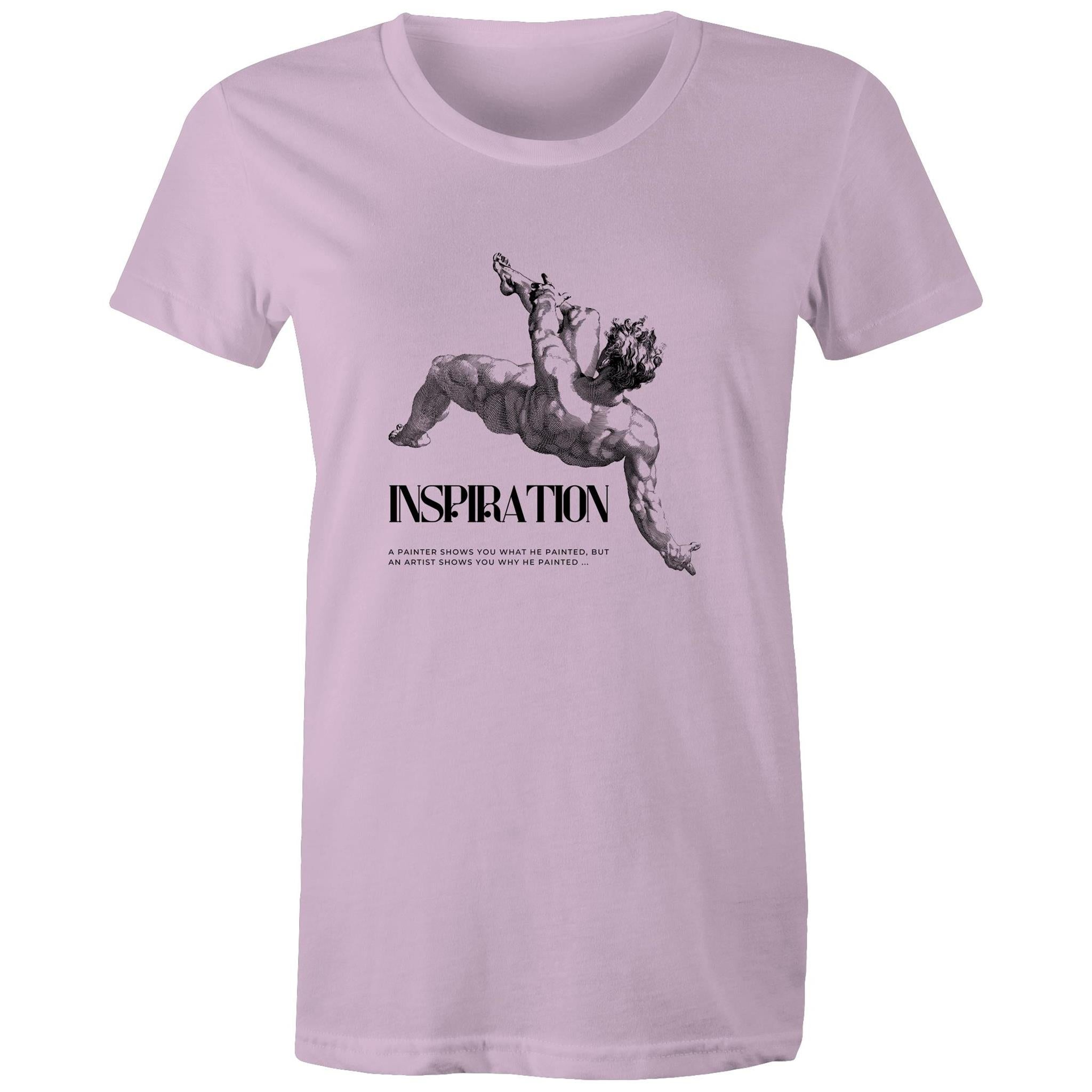 Women's Maple Tee Inspiration Print 