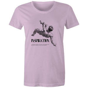 Women's Maple Tee Inspiration Print 