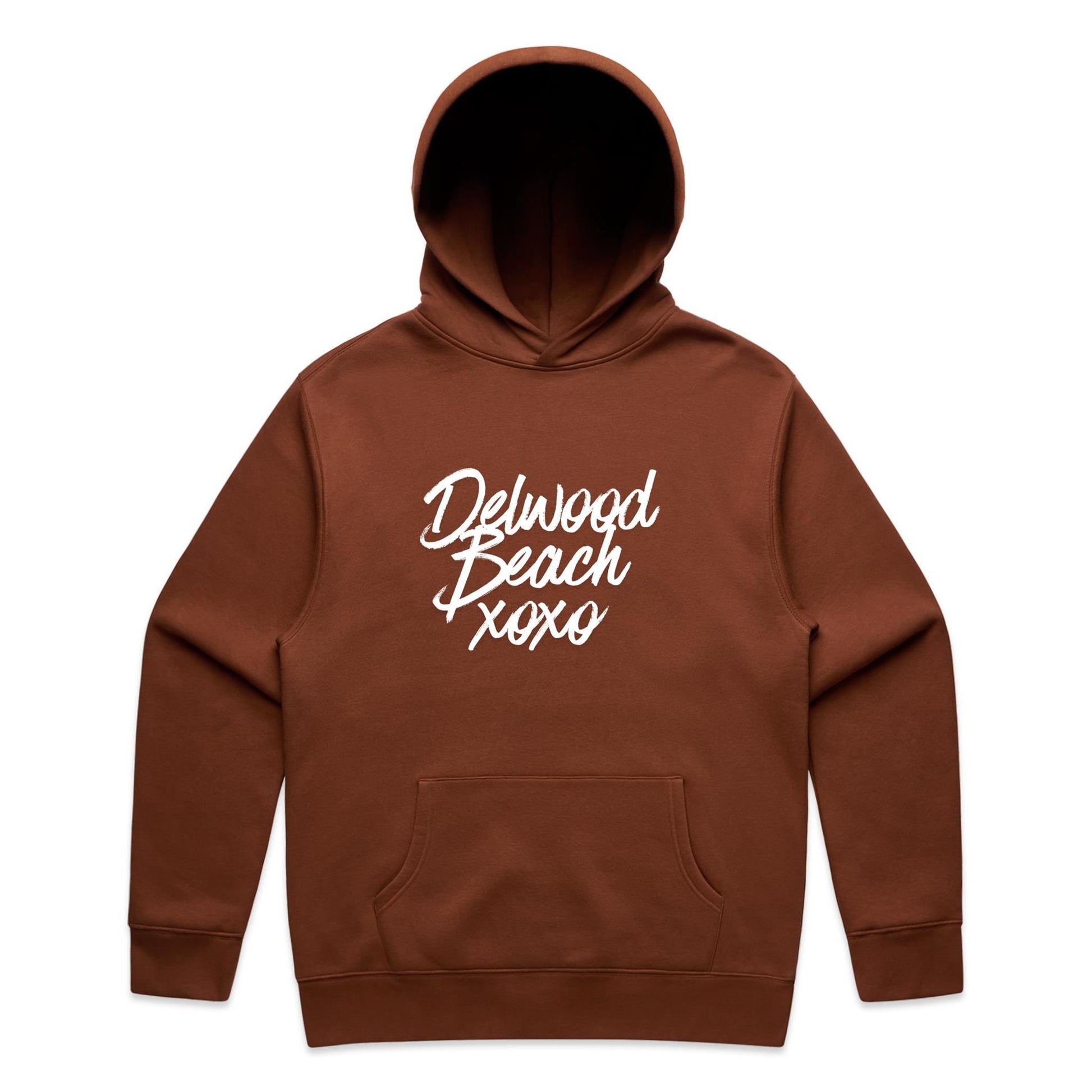 Lost Manly Relax Hood Delwood Beach xoxo custom logo edition - Lost Manly Shop