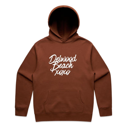 Lost Manly Relax Hood Delwood Beach xoxo custom logo edition - Lost Manly Shop