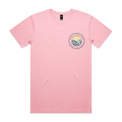 Freshwater Sydney Australia custom double logo collection Comfy Cotton Tee - Lost Manly Shop
