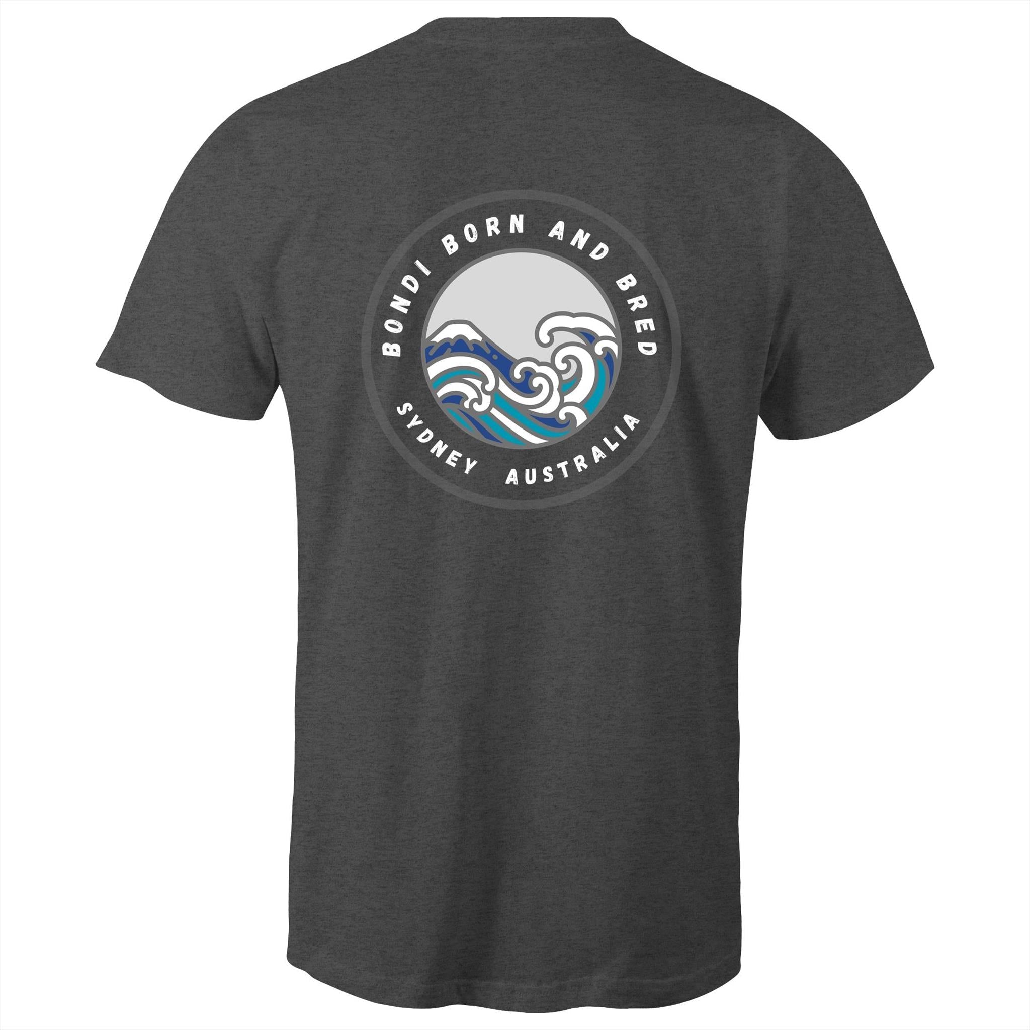 AS Colour Staple - Mens T-Shirt Bondi Born and Bred custom logo front and back (Copy) Ogo Merch