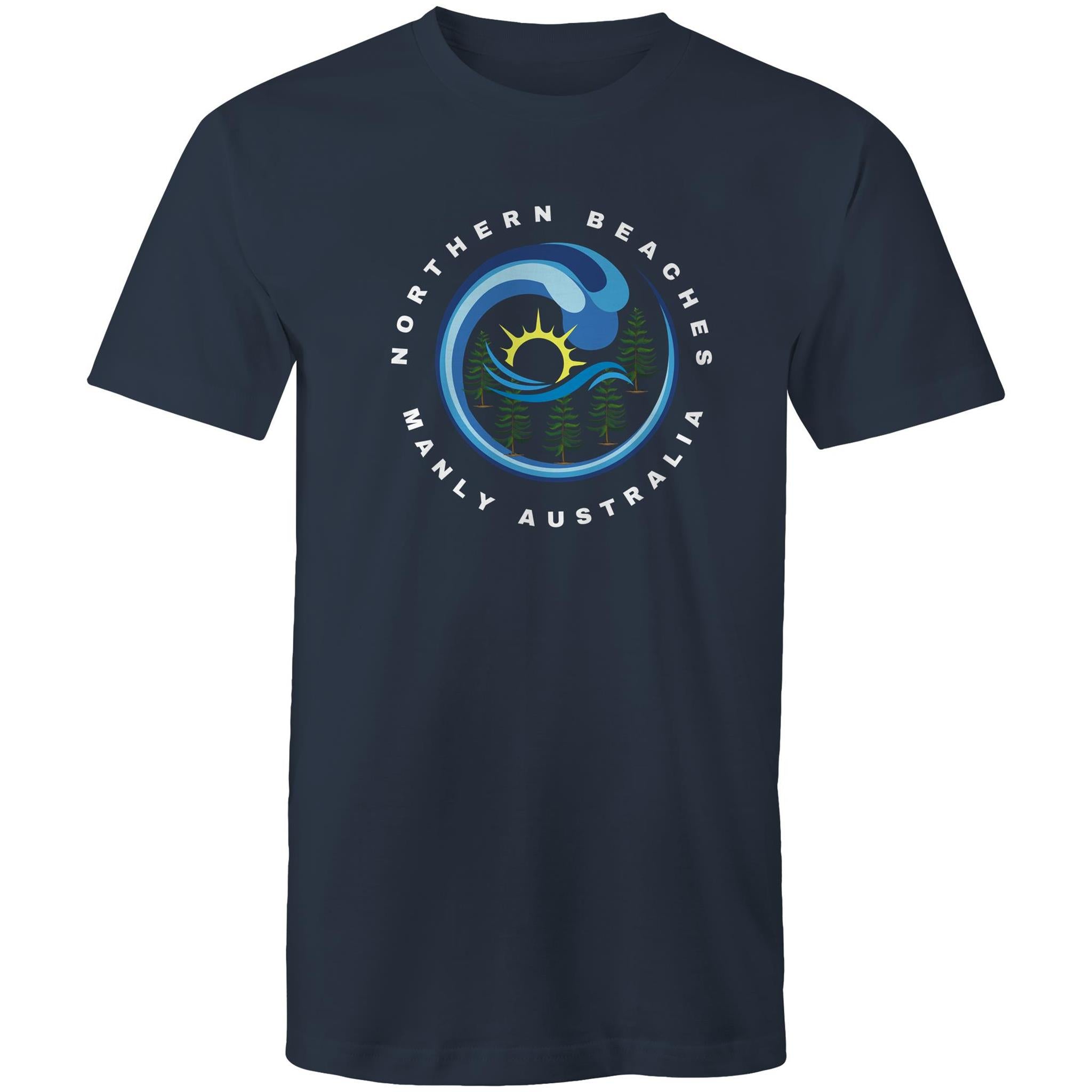 Northern Beaches Manly Australia front logo AS Colour Staple - Adult T-Shirt Ogo Merch