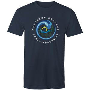 Northern Beaches Manly Australia front logo AS Colour Staple - Adult T-Shirt Ogo Merch
