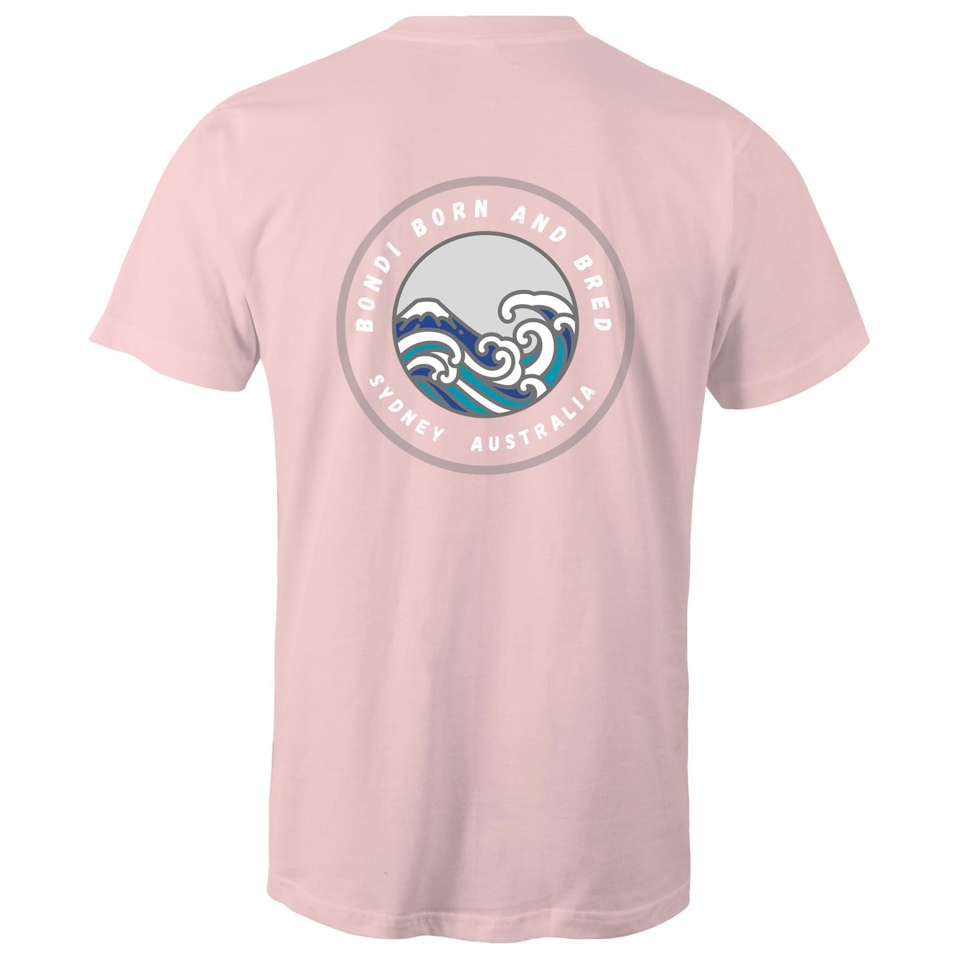 AS Colour Staple - Mens T-Shirt Bondi Born and Bred custom logo front and back (Copy) Ogo Merch