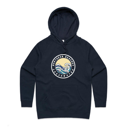 Lost Manly Women's Hoodie Freshwater Custom Logo Edition - Lost Manly Shop
