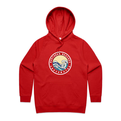 Lost Manly Women's Hoodie Freshwater Custom Logo Edition - Lost Manly Shop