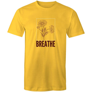 Mens T-Shirt Breathe custom logo 