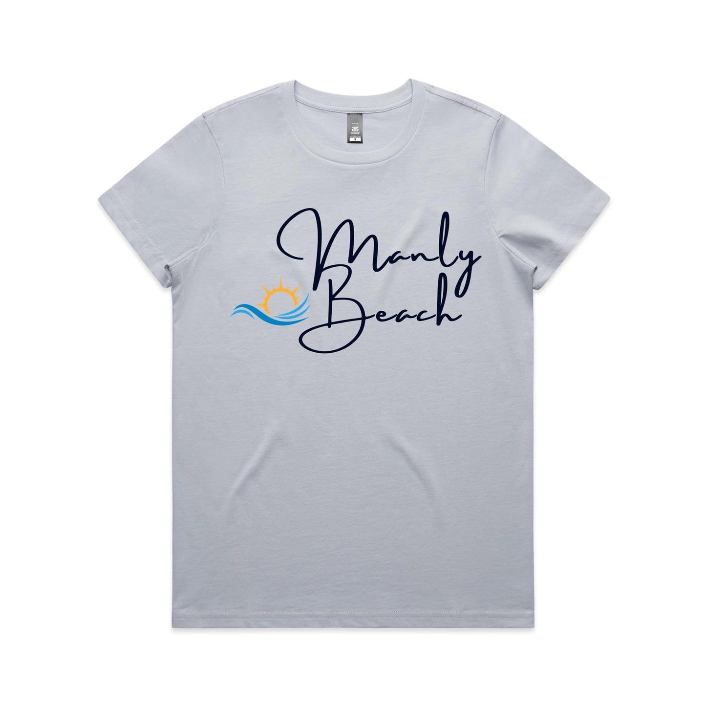 Lost Manly Custom Manly Beach Logo Limited Edition AS Colour Women's Maple Tee - Lost Manly Shop