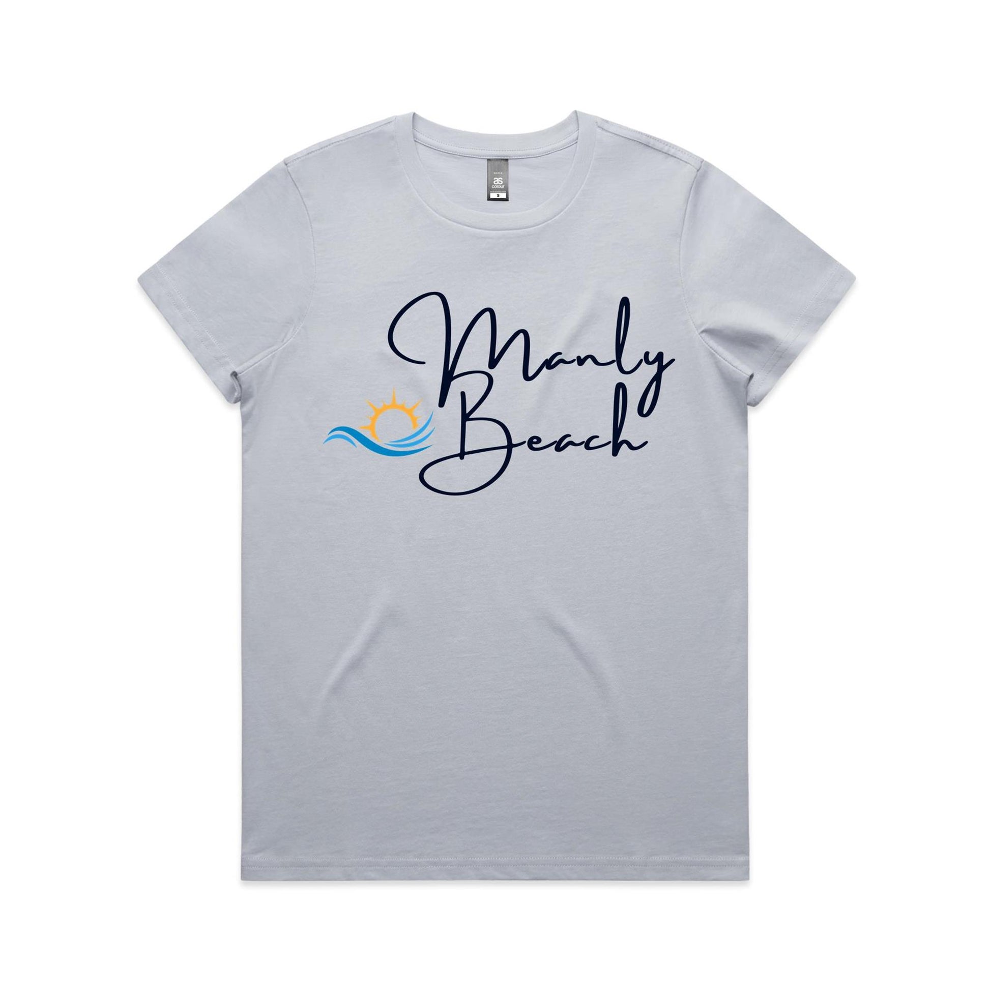 Lost Manly Custom Manly Beach Logo Limited Edition AS Colour Women's Maple Tee - Lost Manly Shop