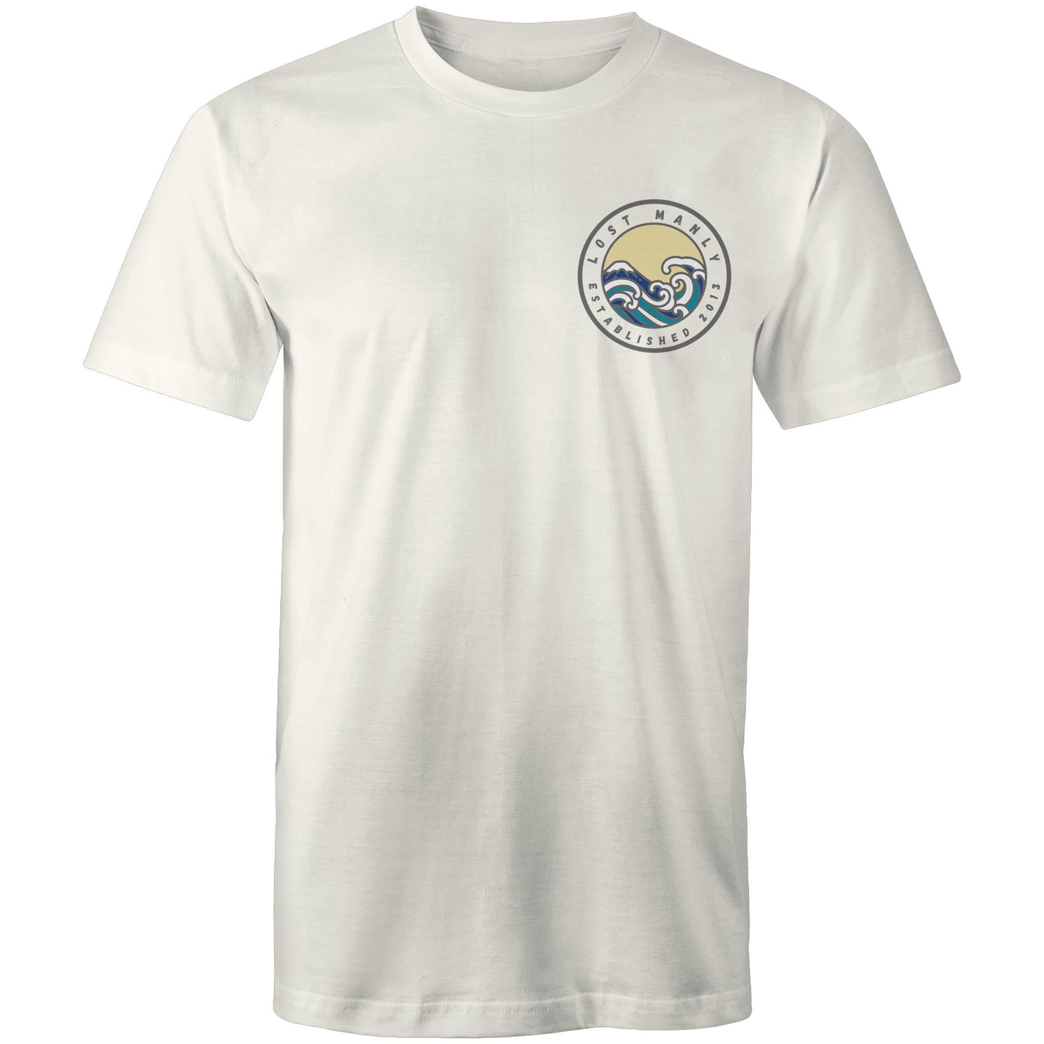 Lost Manly Northern Beaches Sydney Australia Printed Logo T-Shirt Ogo Merch