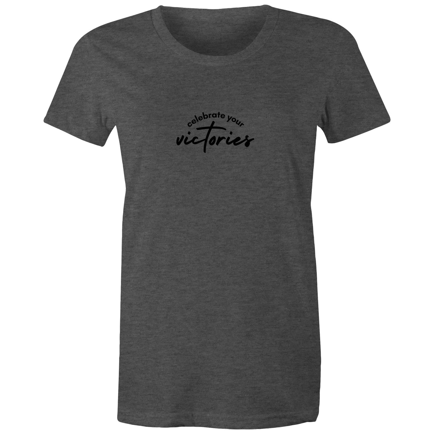 Women's Maple Tee Celebrate your Victories 
