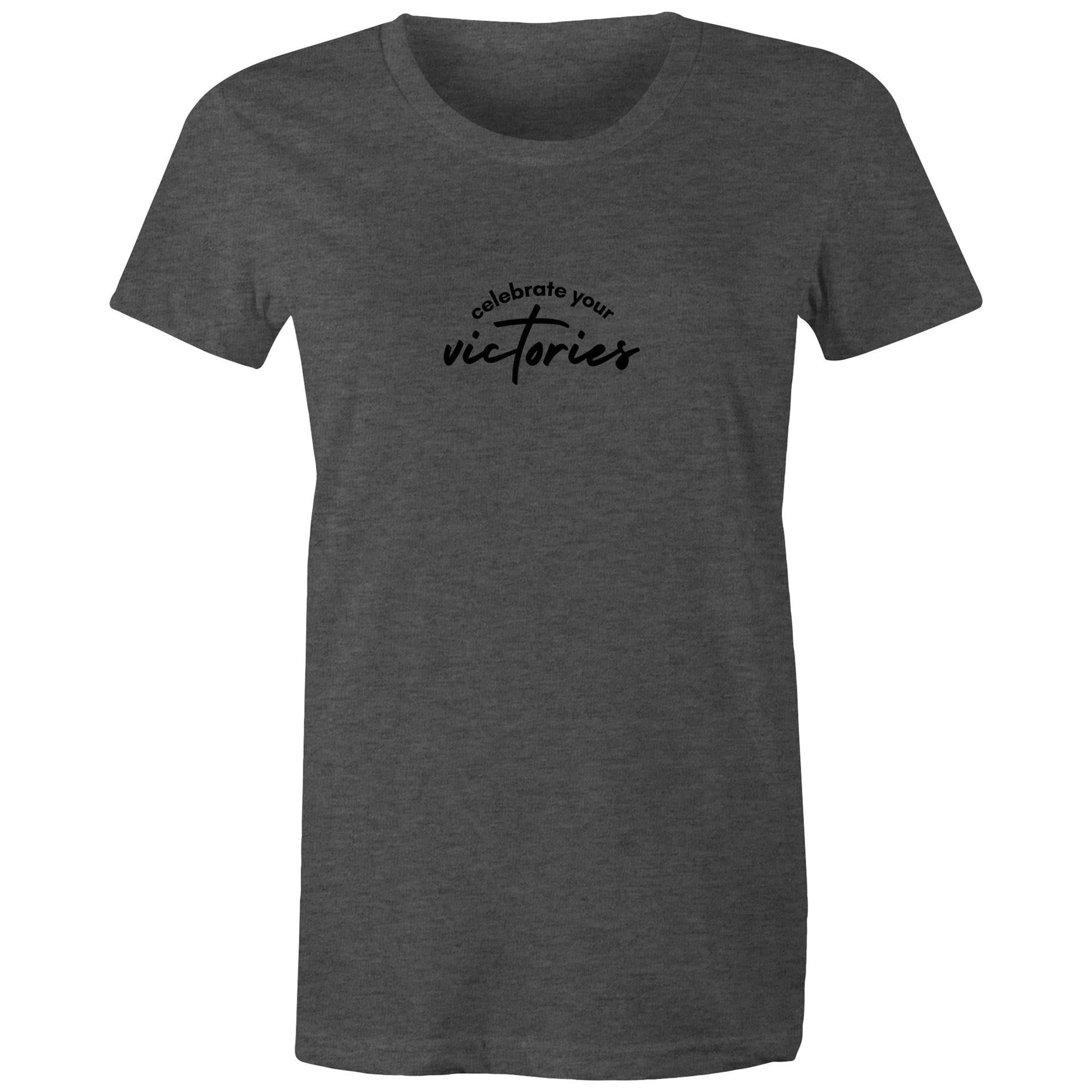 Women's Maple Tee Celebrate your Victories 