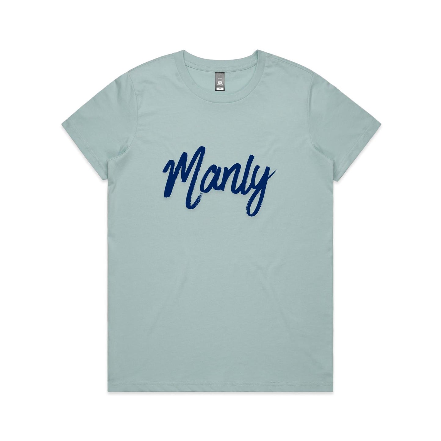 Lost Manly Custom Logo Manly Edition AS Colour Women's Maple Tee - Lost Manly Shop