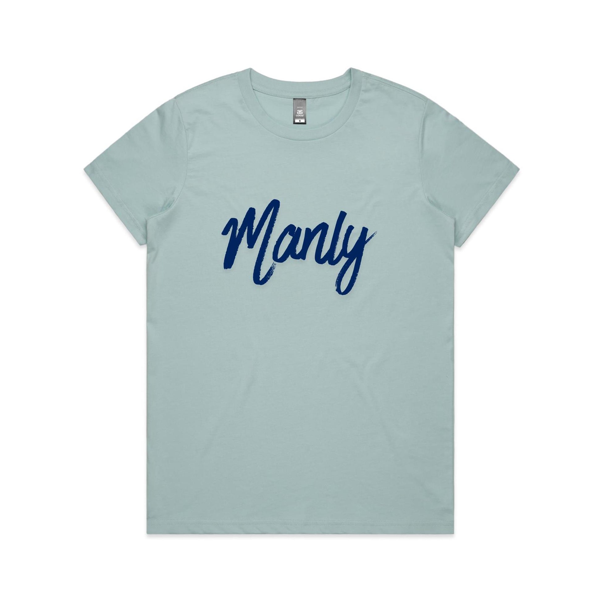 Lost Manly Custom Logo Manly Edition AS Colour Women's Maple Tee - Lost Manly Shop