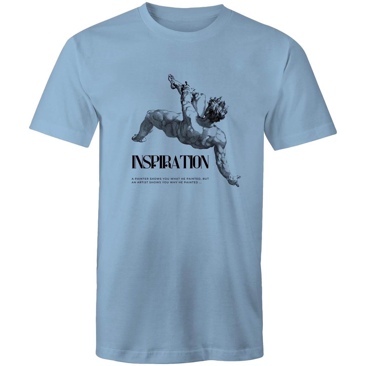 Mens T-Shirt Inspiration custom logo 