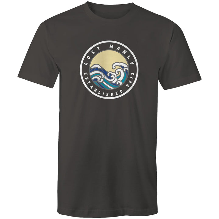 Lost Manly Northern Beaches Sydney Australia Printed Logo T-Shirt Ogo Merch