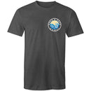 Bondi Born n Bred / Collaroy custom logos printed on AS Colour Staple - Mens T-Shirt 