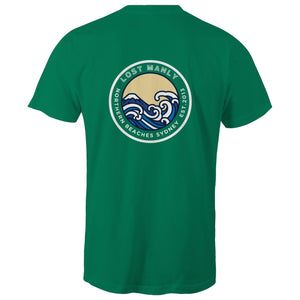 Lost Manly Northern Beaches Sydney Australia Printed Logo T-Shirt Ogo Merch