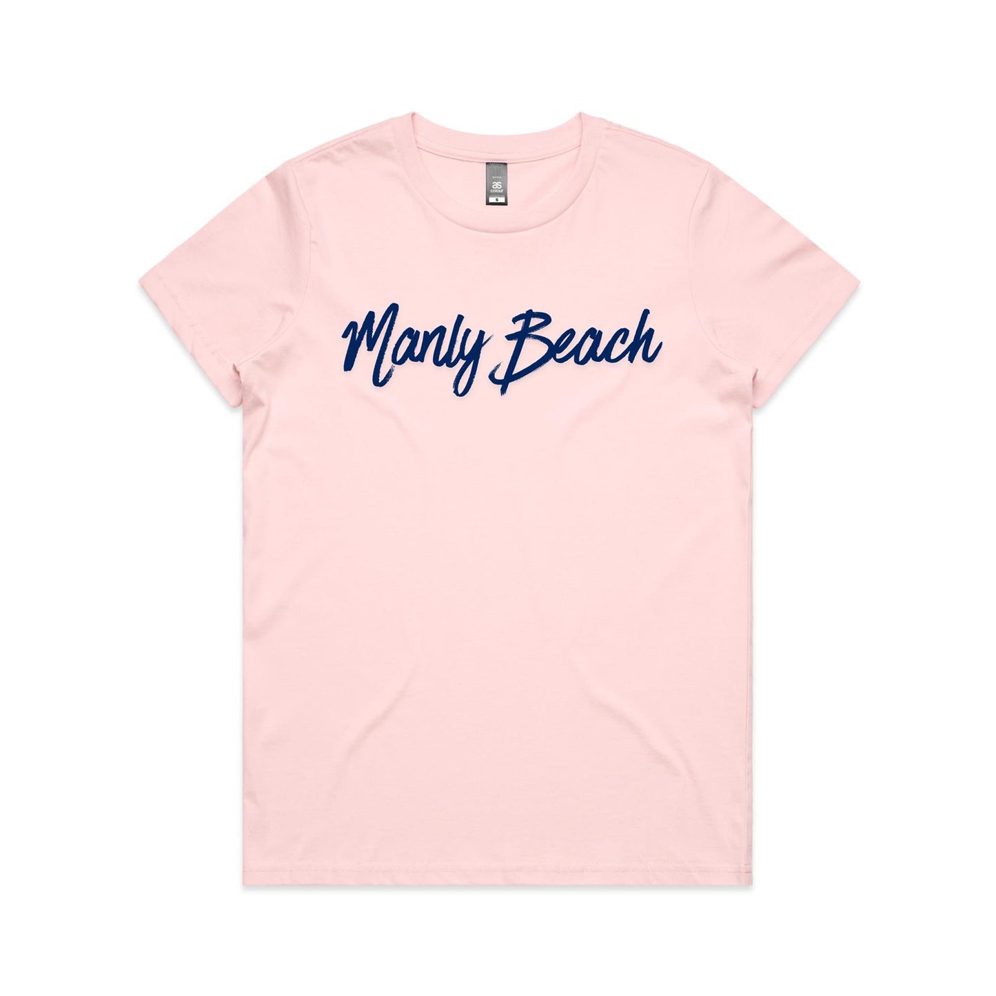 Lost Manly Custom Manly Beach Logo Edition AS Colour Women's Maple Tee - Lost Manly Shop