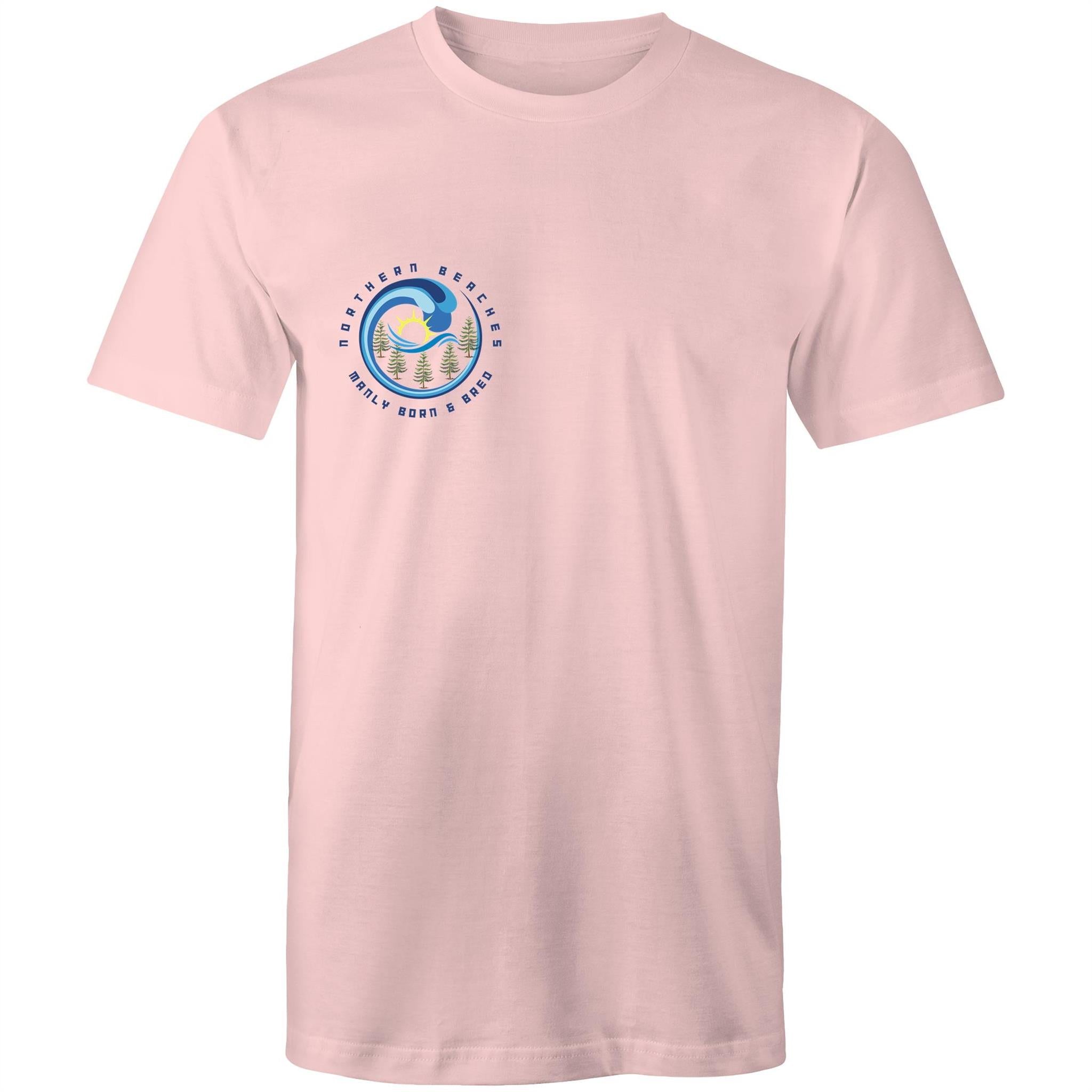 Manly Born n Bred Northern Beaches Sydney Australia Printed Logo T-Shirt Ogo Merch