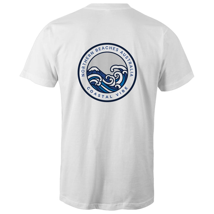 Coastal Vibe Northern Beaches Sydney Australia Printed Logo T-Shirt Ogo Merch