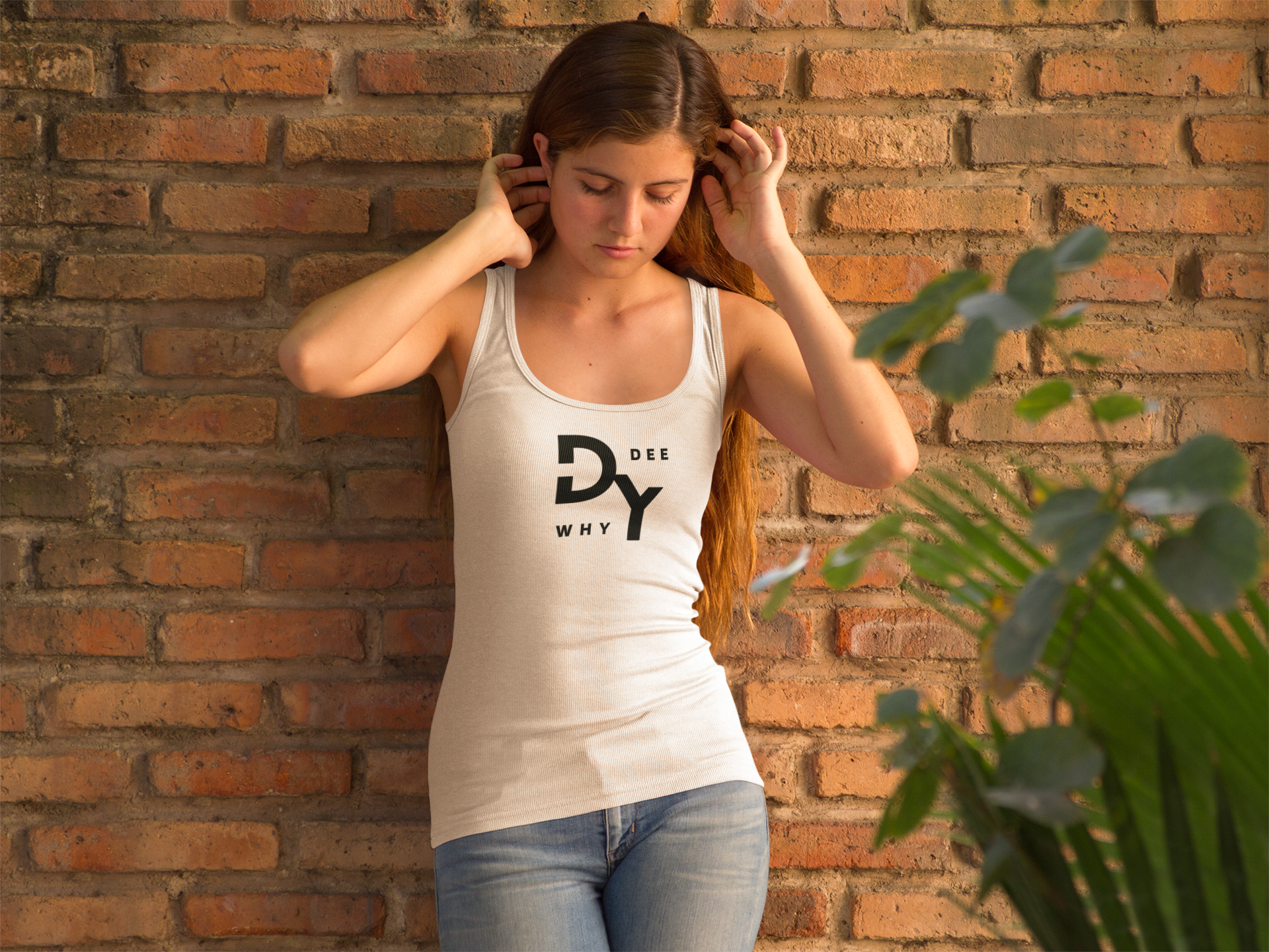 Cotton Singlet Northern Beaches custom logo - Lost Manly Shop