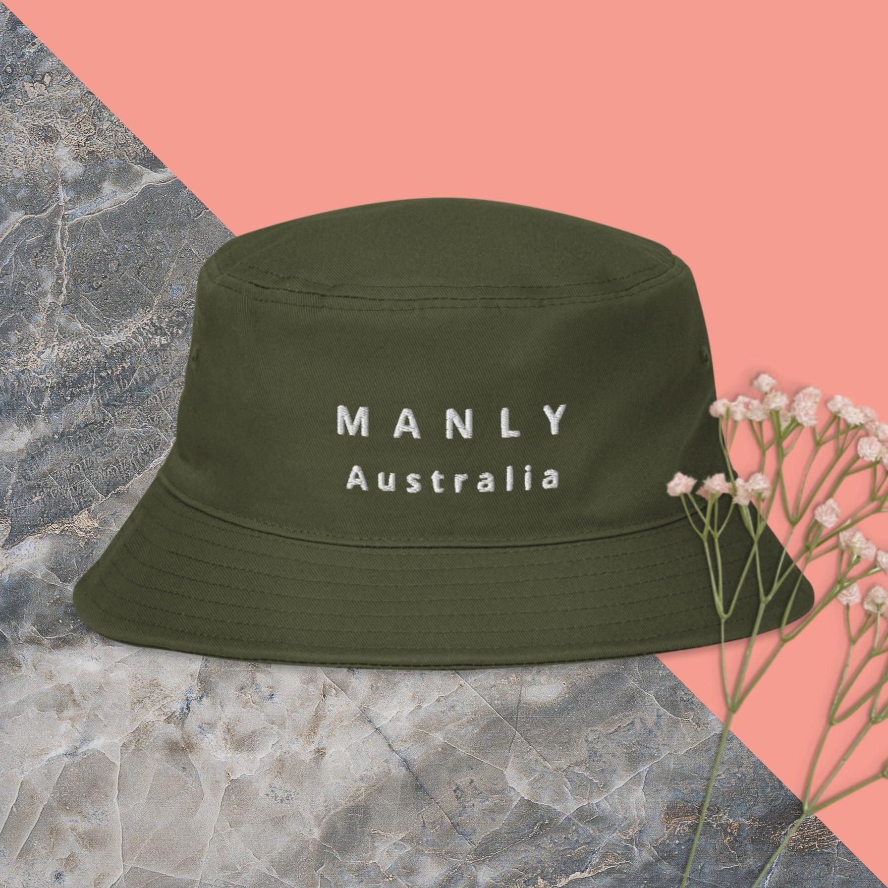 Hats with customised logo designs - Lost Manly Shop