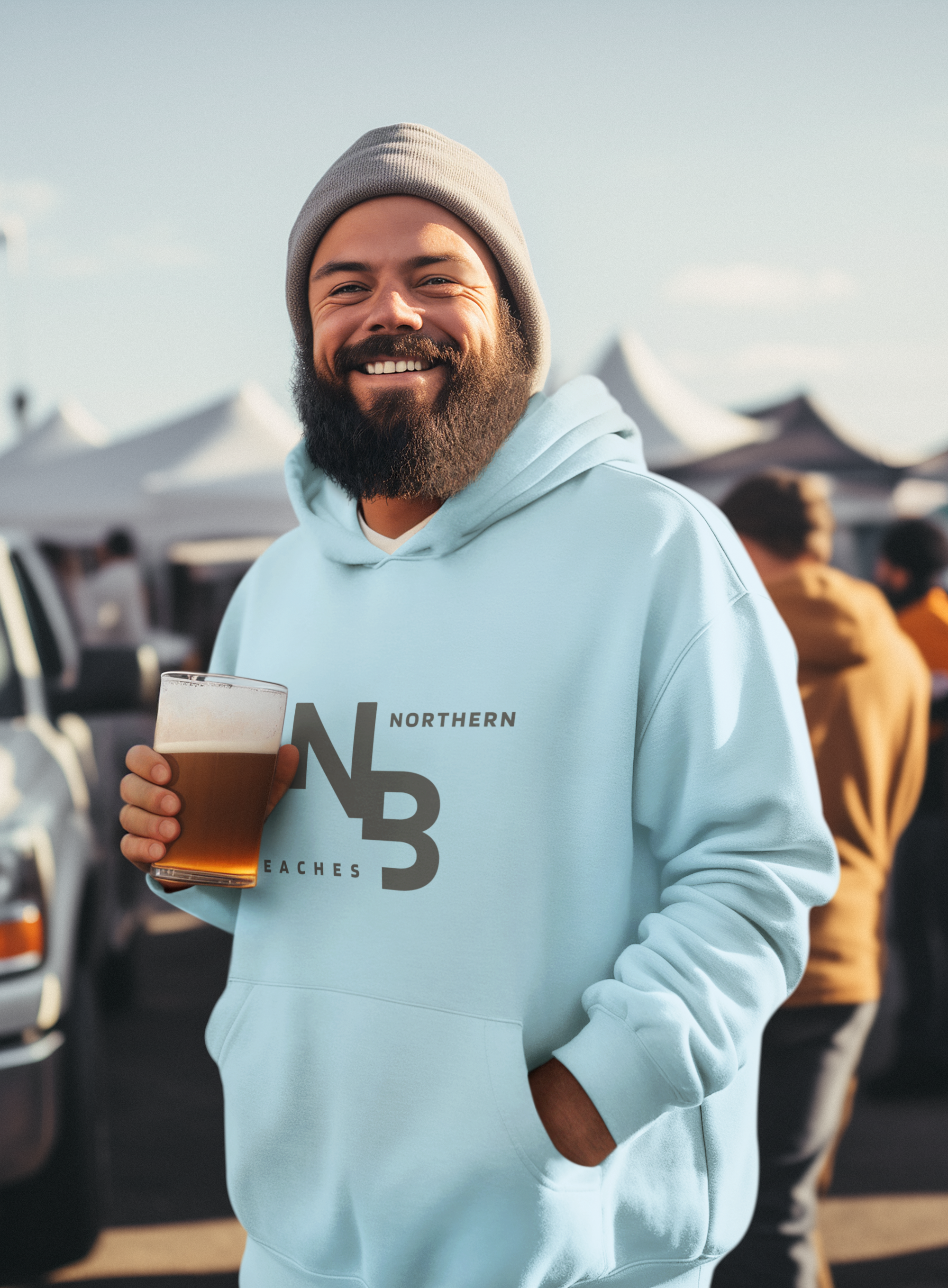 Personalised Logo Hoodie - Lost Manly Shop