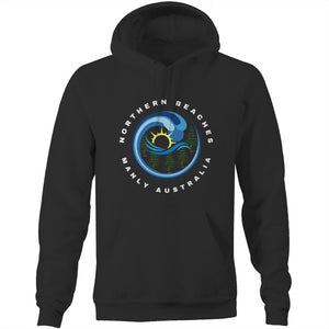 Pocket Hoodie with customised logo design - Lost Manly Shop