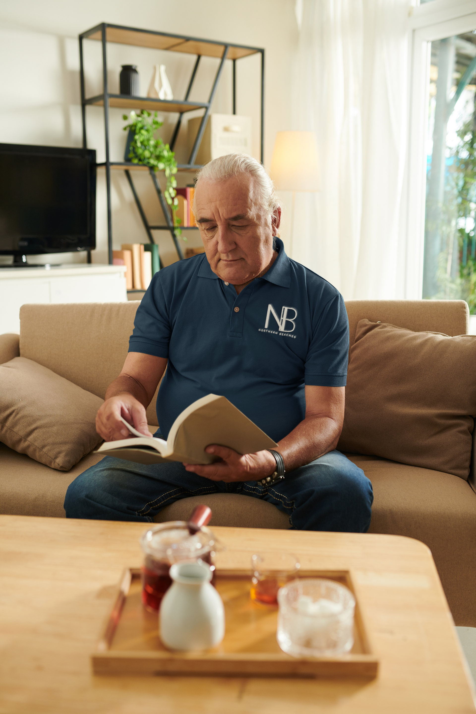 Cotton Polo Shirts Northern Beaches Logo - Lost Manly Shop
