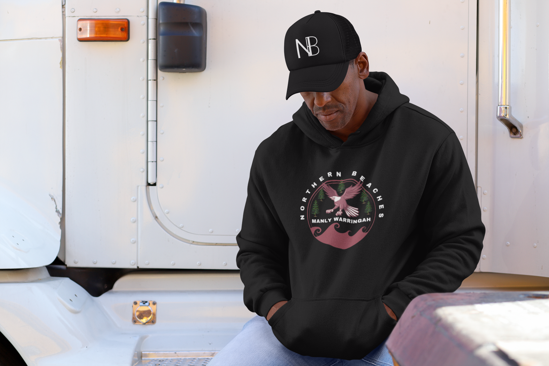 Personalised Logo Hoodie - Lost Manly Shop