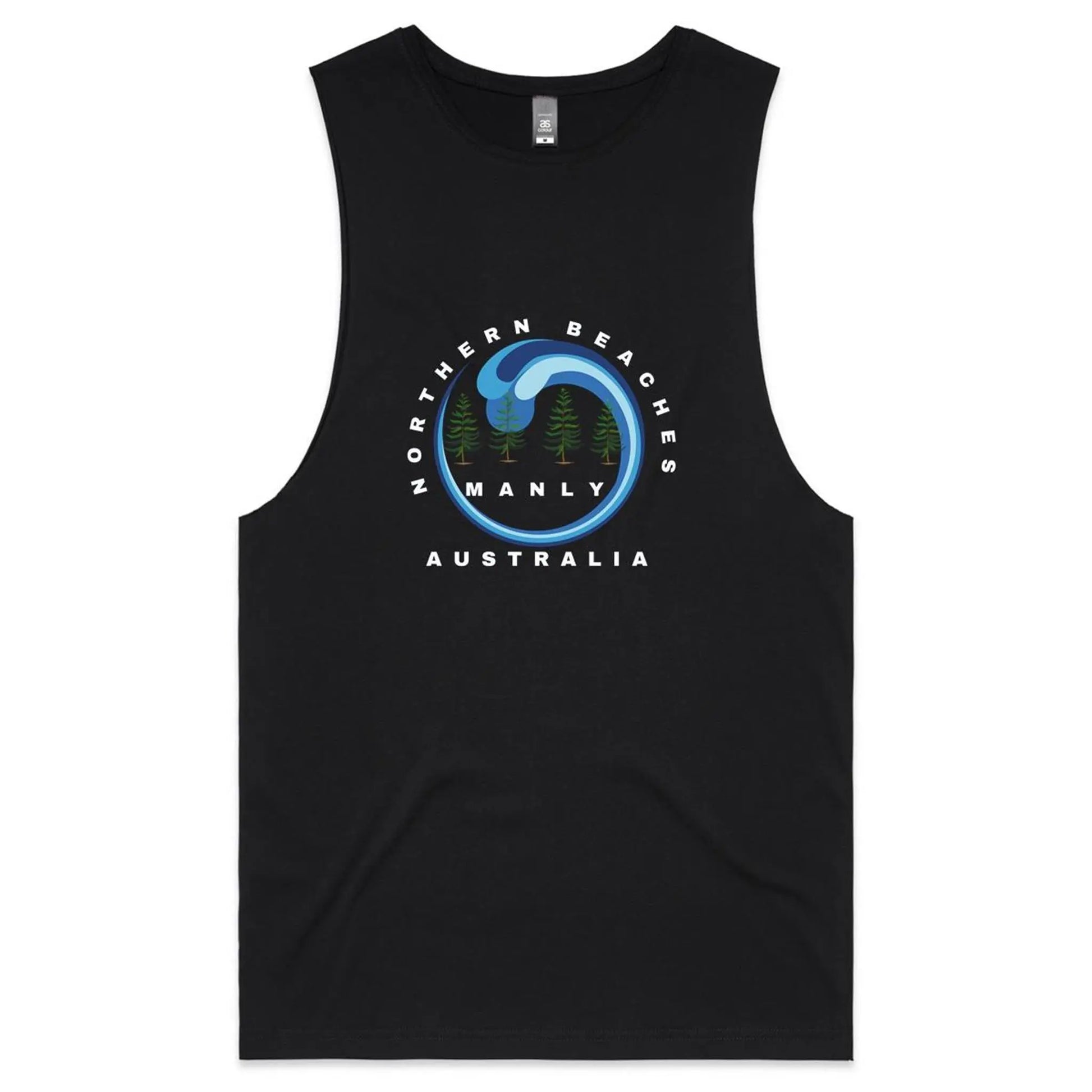 Northern Beaches Manly Australia custom logo Barnard Tank 
