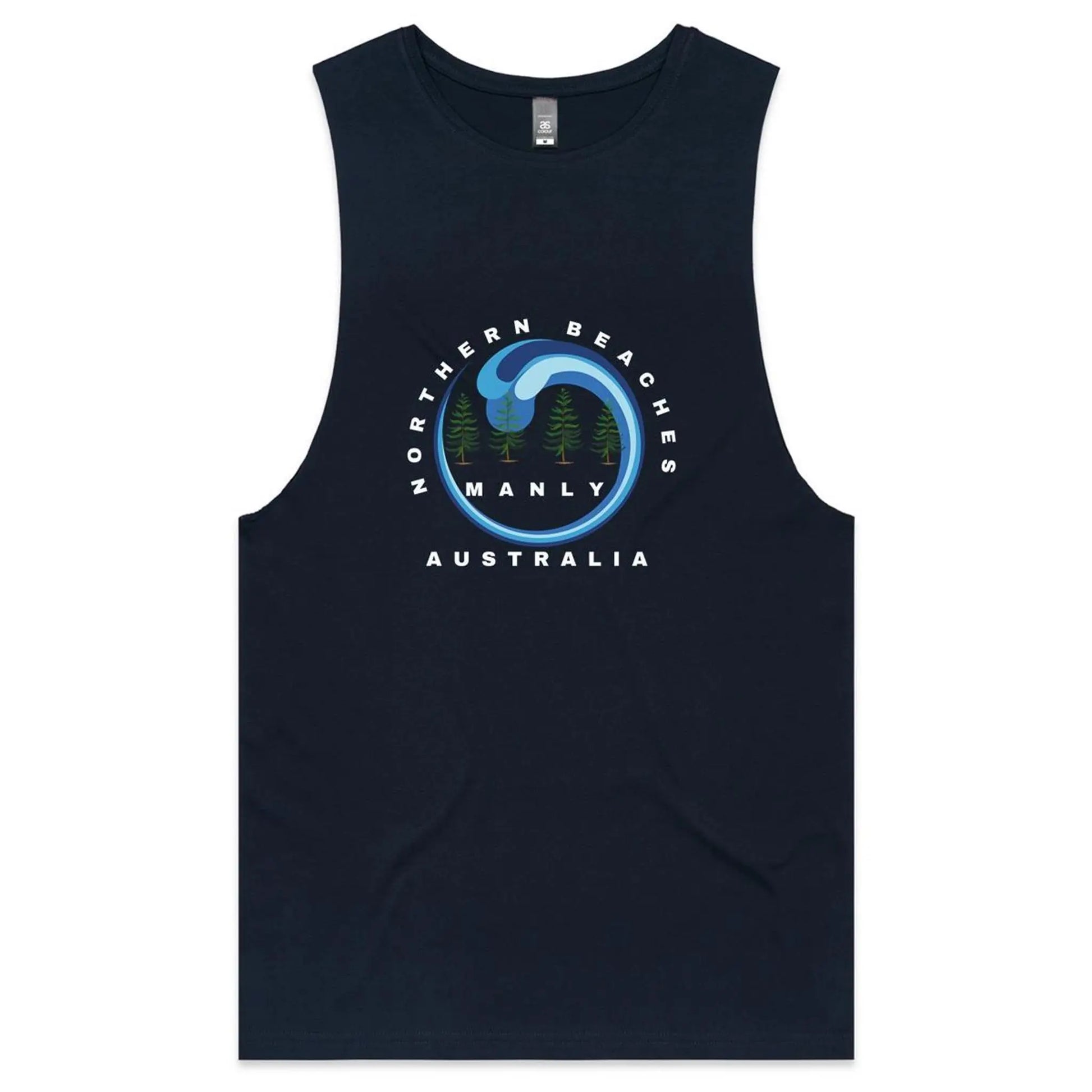 Northern Beaches Manly Australia custom logo Barnard Tank 