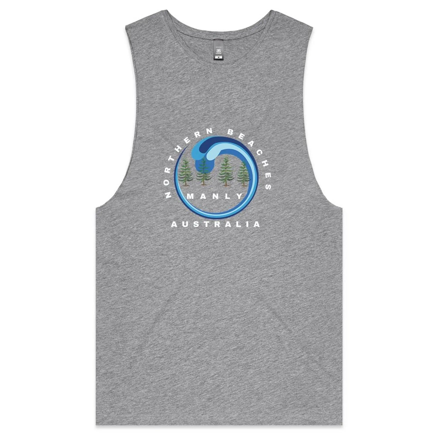 Northern Beaches Manly Australia custom logo Barnard Tank 