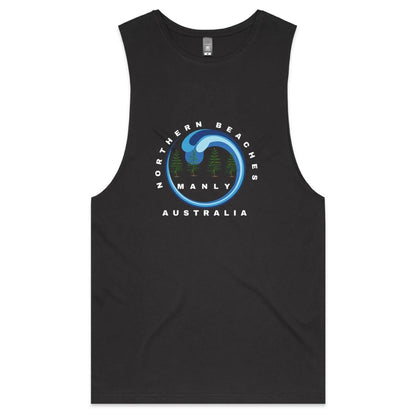 Northern Beaches Manly Australia custom logo Barnard Tank 