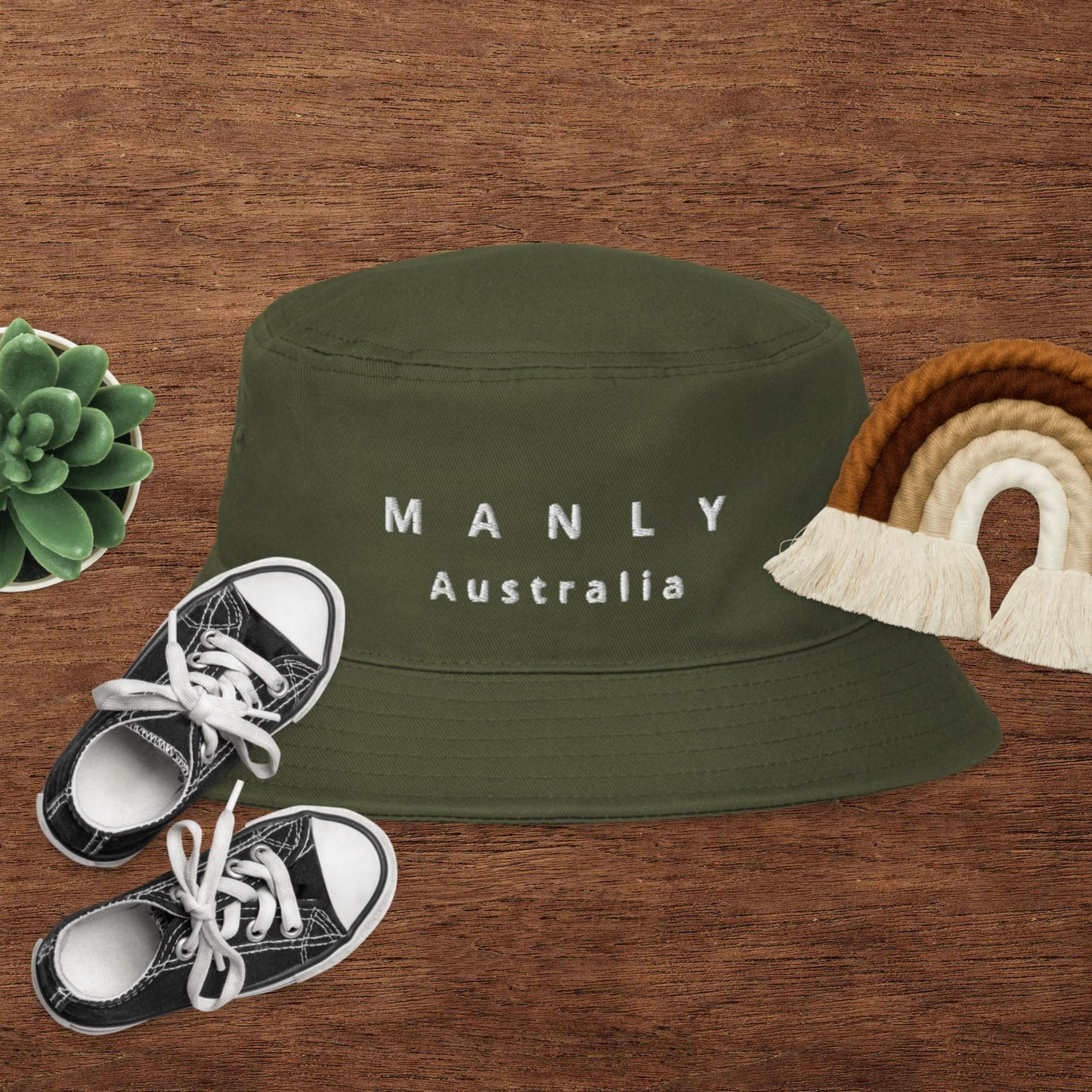Bucket Hat with embroidered logo - Lost Manly Shop