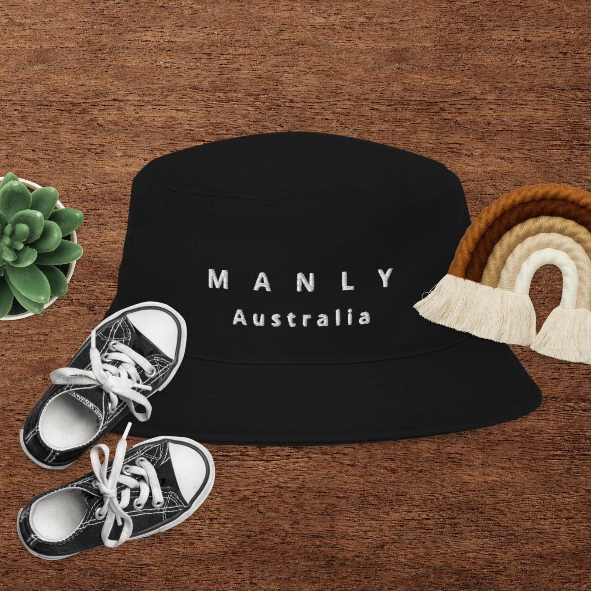 Bucket Hat with embroidered logo - Lost Manly Shop