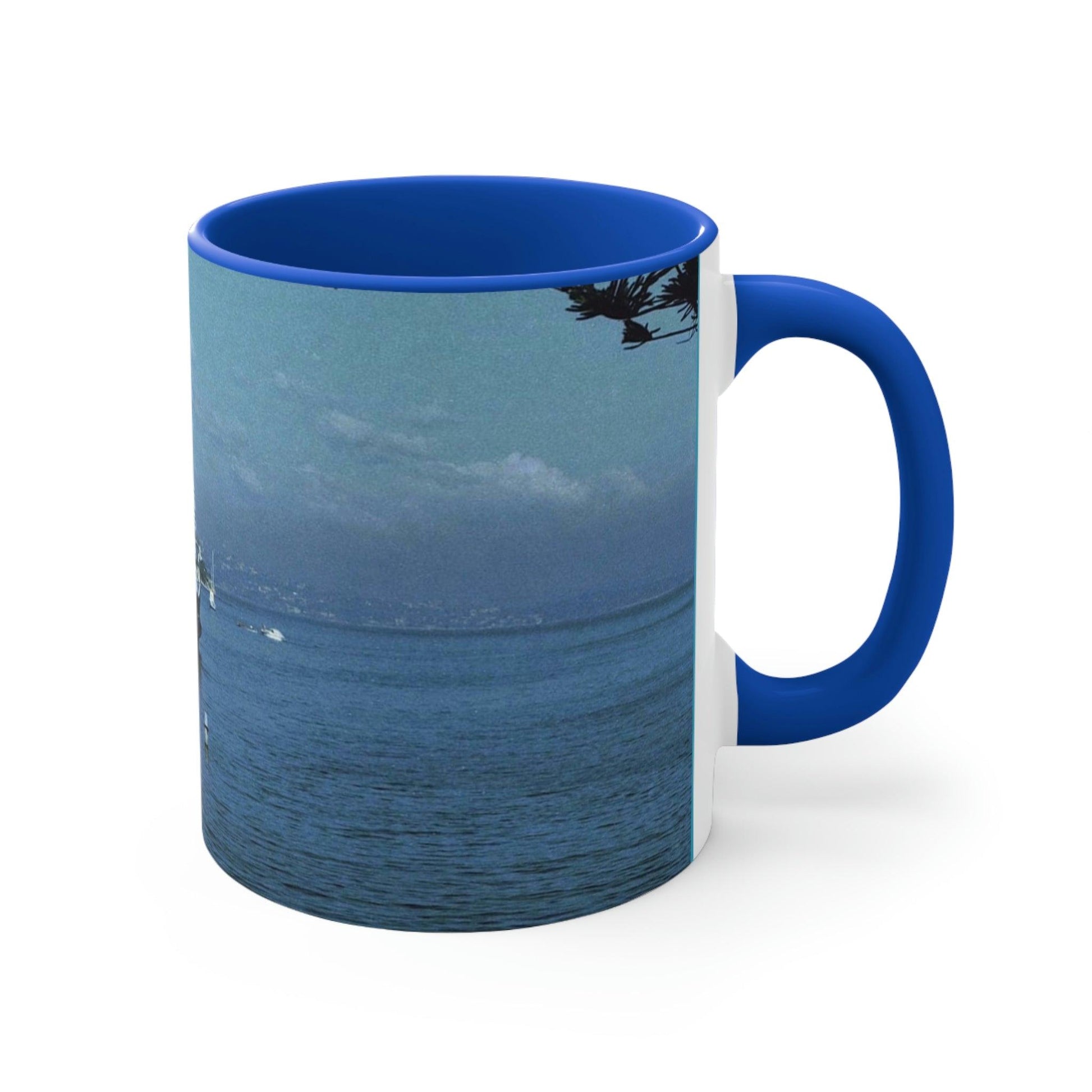 Colourful Accent Mug SS NORTH HEAD Ferry photo by Geoff Eastwood - Lost Manly Shop