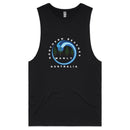 Classic Cotton Tank Northern Beaches logo design - Lost Manly Shop