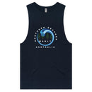 Classic Cotton Tank Northern Beaches logo design - Lost Manly Shop