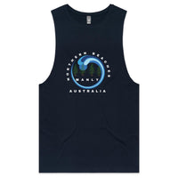 Classic Cotton Tank Northern Beaches logo design - Lost Manly Shop