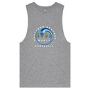 Classic Cotton Tank Northern Beaches logo design - Lost Manly Shop