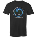 Mens soft cotton T-Shirt Northern Beaches logo in sizes up to 5XL - Lost Manly Shop