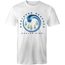 Cotton T-Shirt with customised logo design - Lost Manly Shop